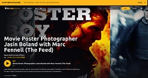 Movie Poster Photographer Jasin Boland with Marc Fennell (The Feed)